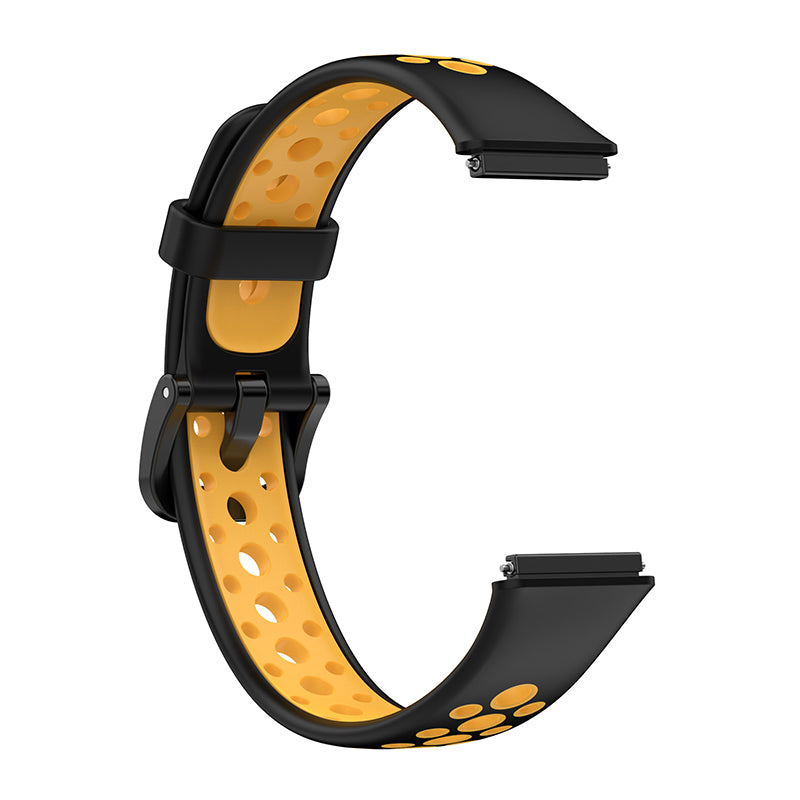 Dual Color Watch Band for Huawei Band 7 Pin Buckle Soft TPU Wrist Strap Replacement Dual Color Watch Band for Huawei Band 7 Pin Buckle Soft TPU Wrist Strap Replacement